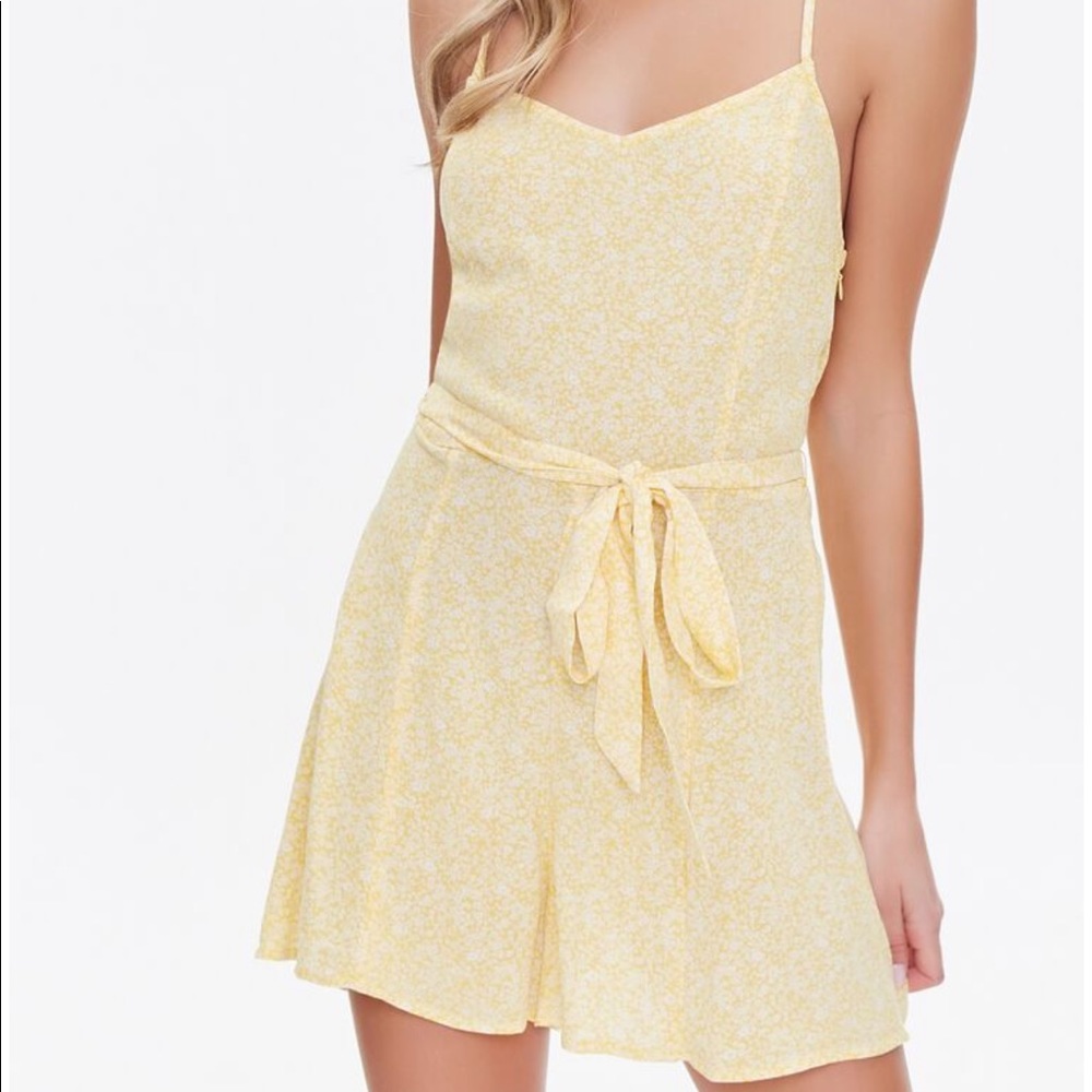 Floral romper